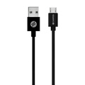 USB-A till Micro-USB Kabel 1m Svart