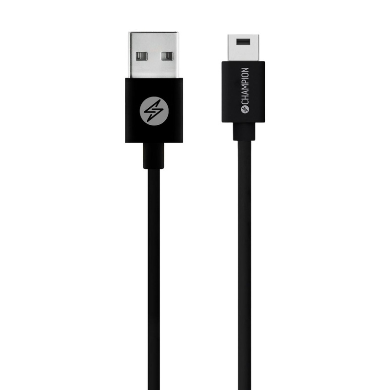 USB-A till Mini-USB Kabel 1,5m Svart