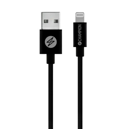 USB-A till Lightning Kabel 3m Svart