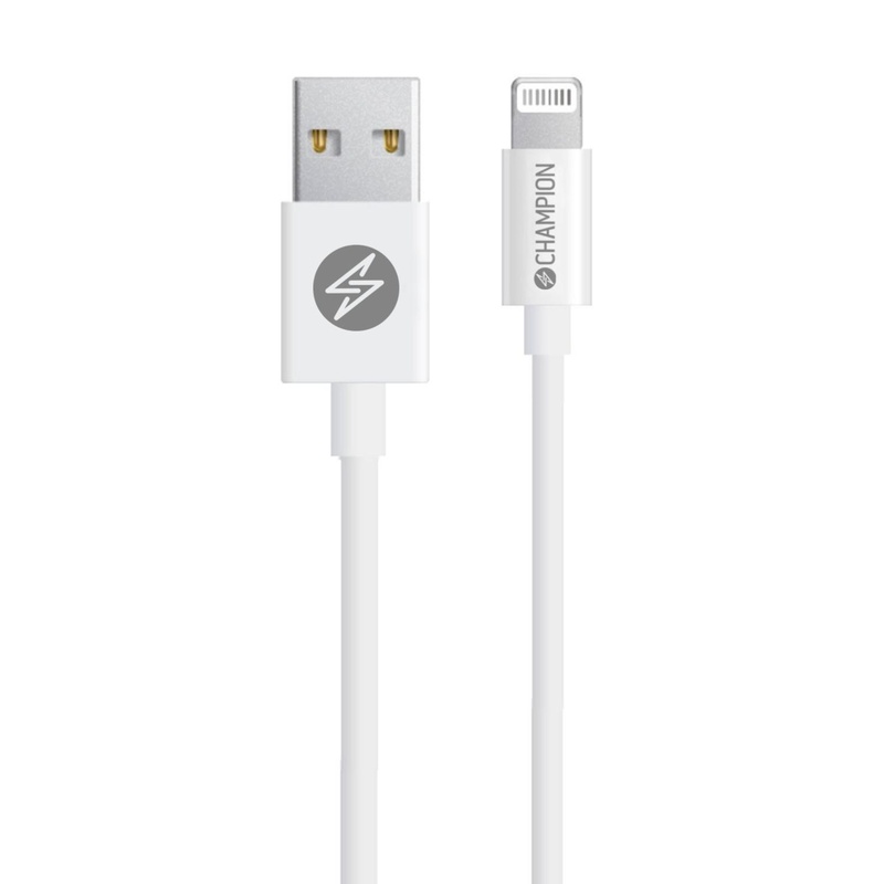 USB-A till Lightning Kabel 3m Vit