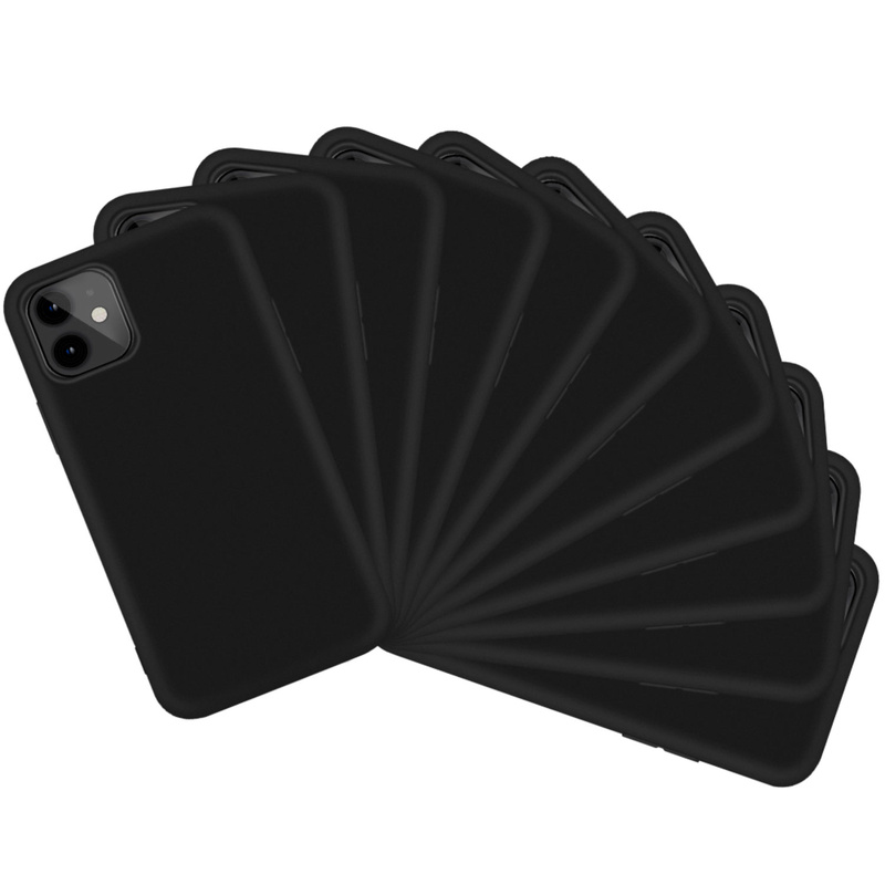 Slim Cover Black iPhone 11 10-pack