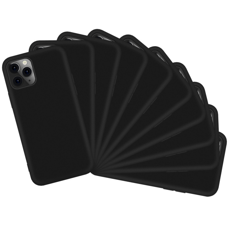 Slim Cover Black iPhone 12/12 Pro 10-pack