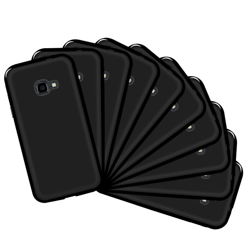 Slim Cover Black Galaxy X-Cover 4 10-pack