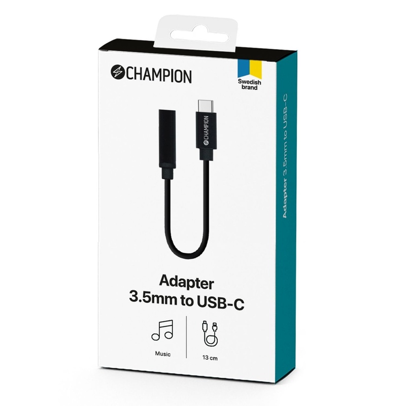 USB-C till 3.5mm DAC adapter